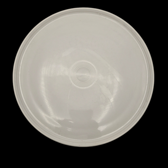 Homer Laughlin China Co. Fiesta Large White Platter 12" Pizza Tray Plate - Picture 1 of 4